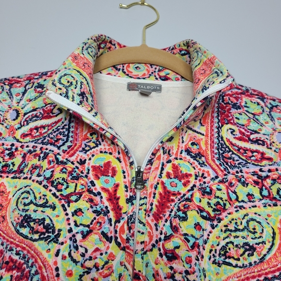 Talbots | multi color pull over - Picture 7 of 9